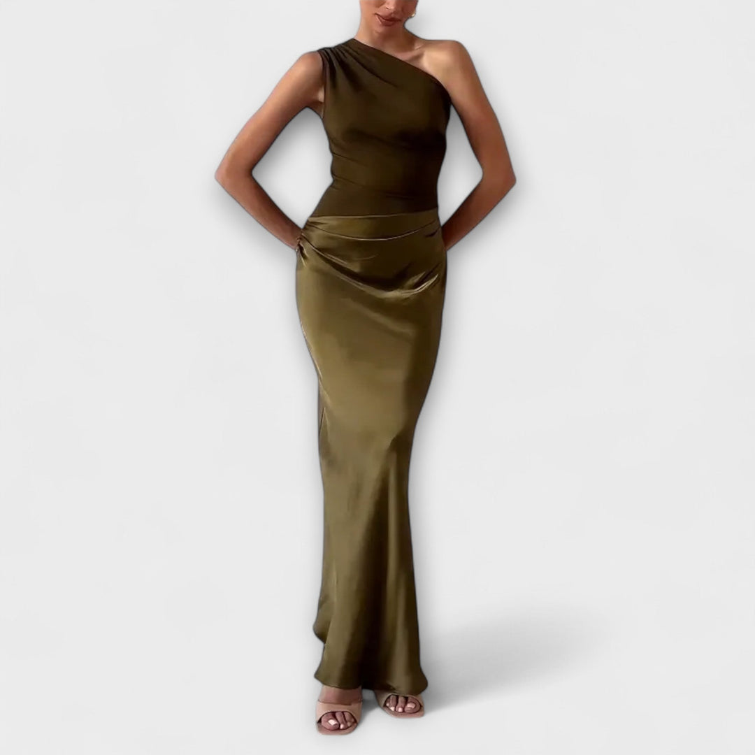 Vionne | One-Shoulder Maxi Dress