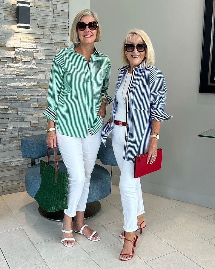 Celina | Striped Shirt