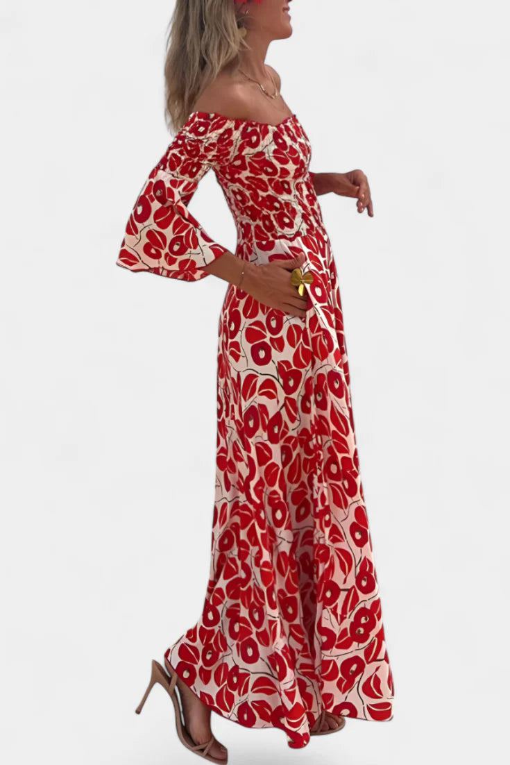 Eliraa | Off-Shoulder Maxi Dress