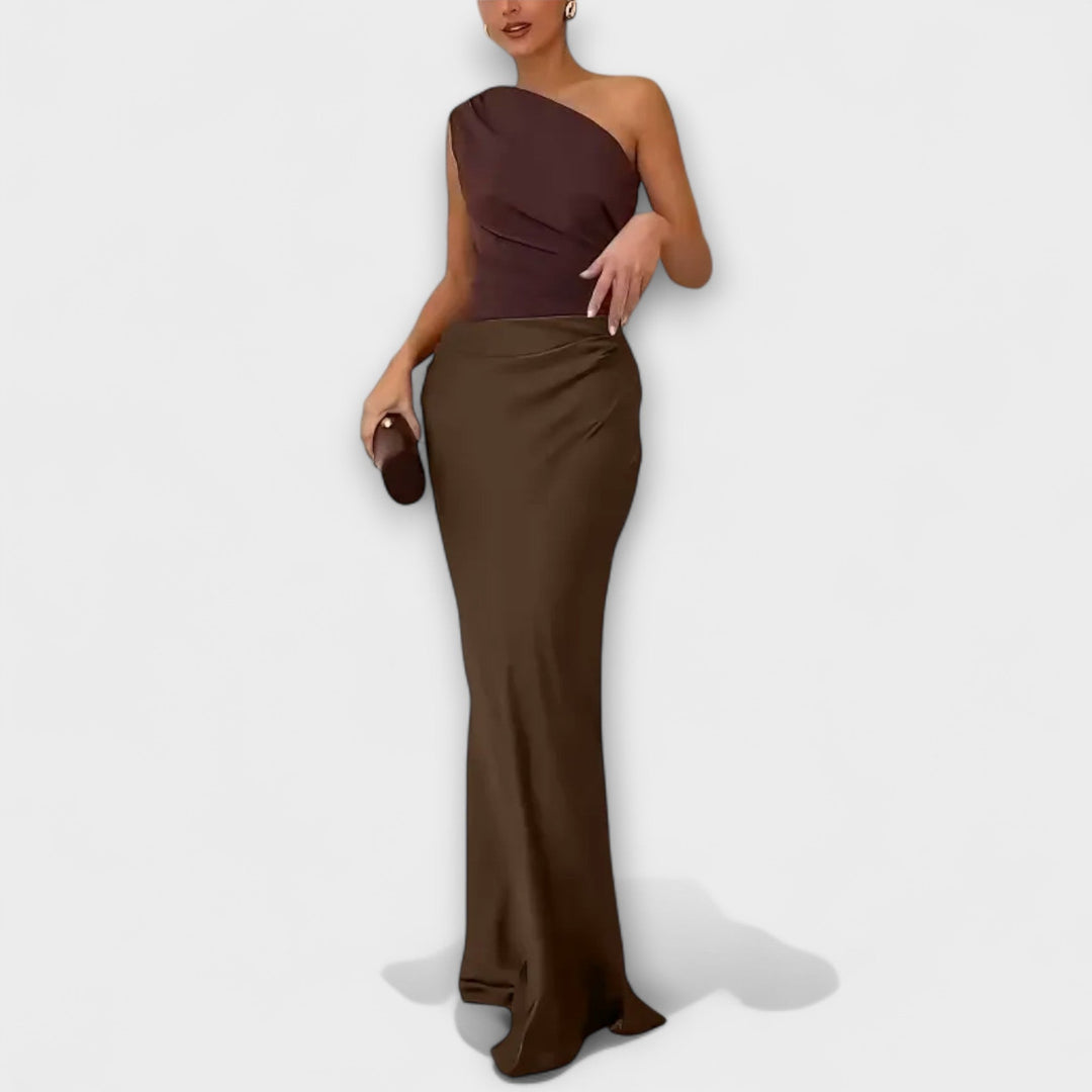 Vionne | One-Shoulder Maxi Dress