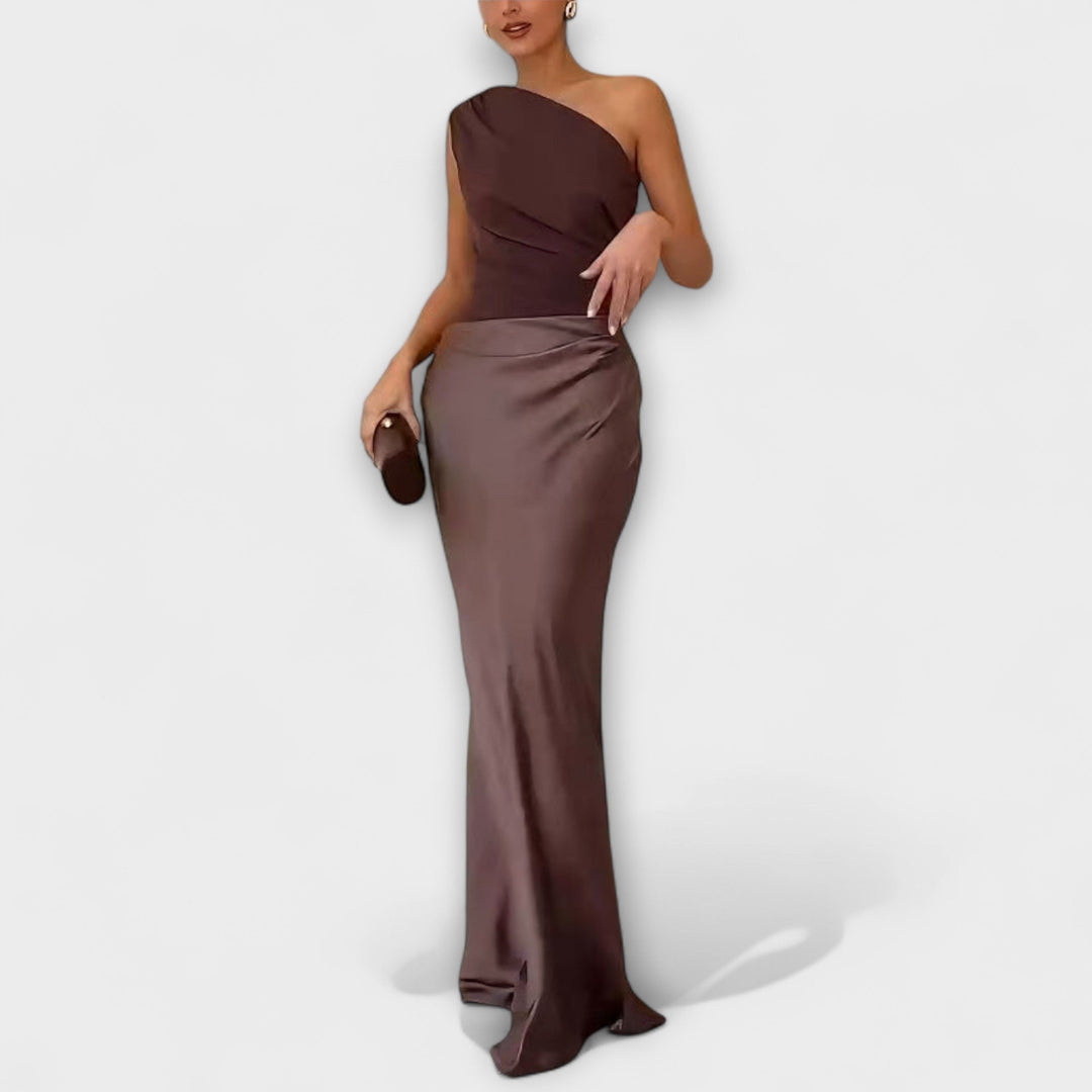 Vionne | One-Shoulder Maxi Dress