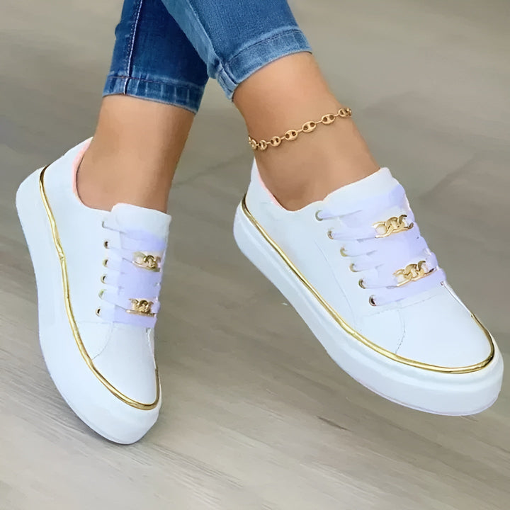 Kaelis | Orthopedic Chain Accent Sneakers