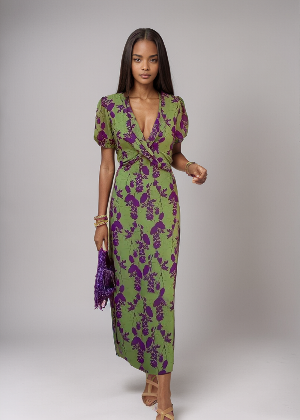 Livia | Timeless Wrap Maxi Dress
