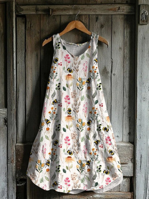 Cute Bumblebee | Tank Dress