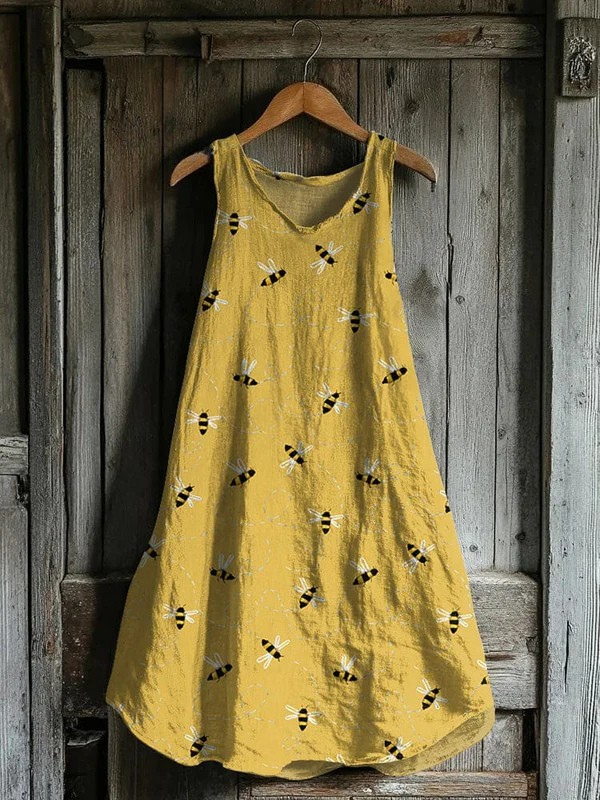 Flying Bees | Tank Dress