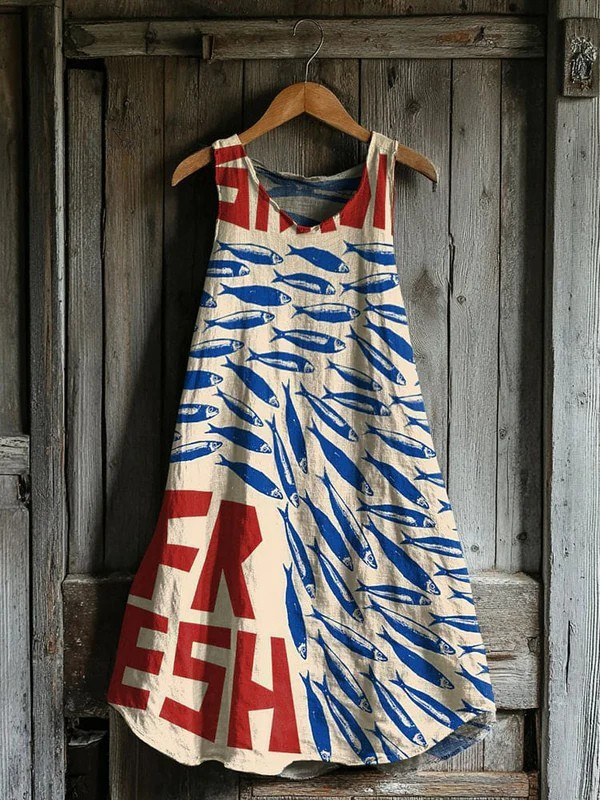 Japanese Sardines | Tank Dress