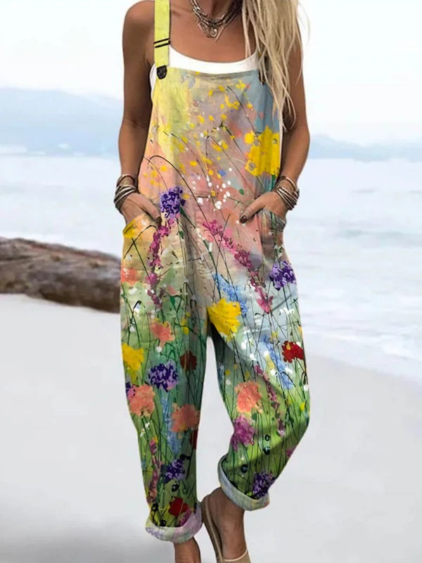 Paint | Wide Leg Jumpsuit