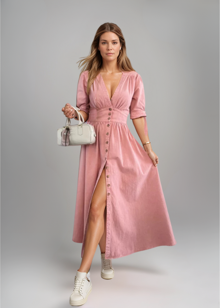 Celia | Timeless Wrap Maxi Dress