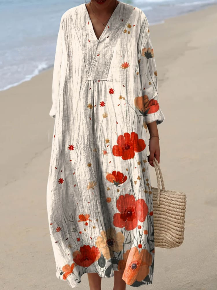 Love Floral Pattern Art | Dress