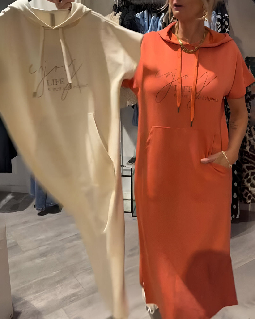 Selice | Casual Hoodie Dress