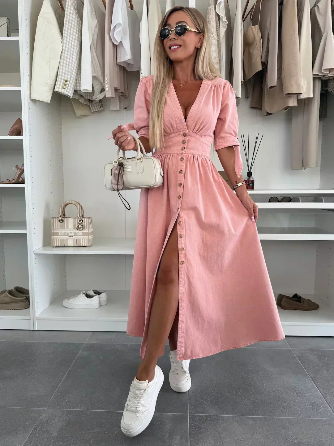 Celia | Timeless Wrap Maxi Dress