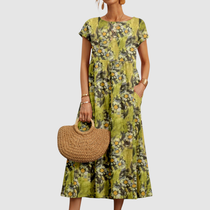 Celestine | Elegant Floral Dress