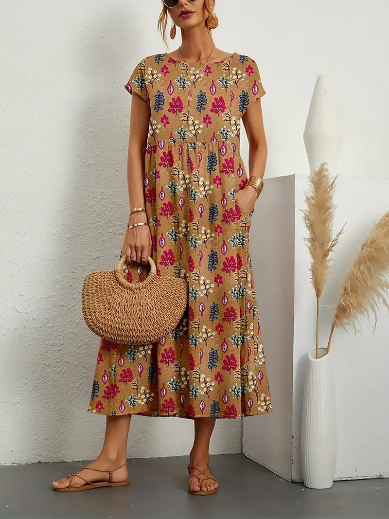 Celestine | Elegant Floral Dress
