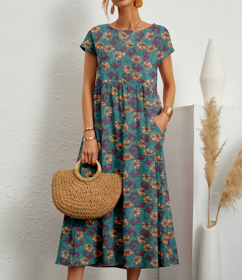 Celestine | Elegant Floral Dress
