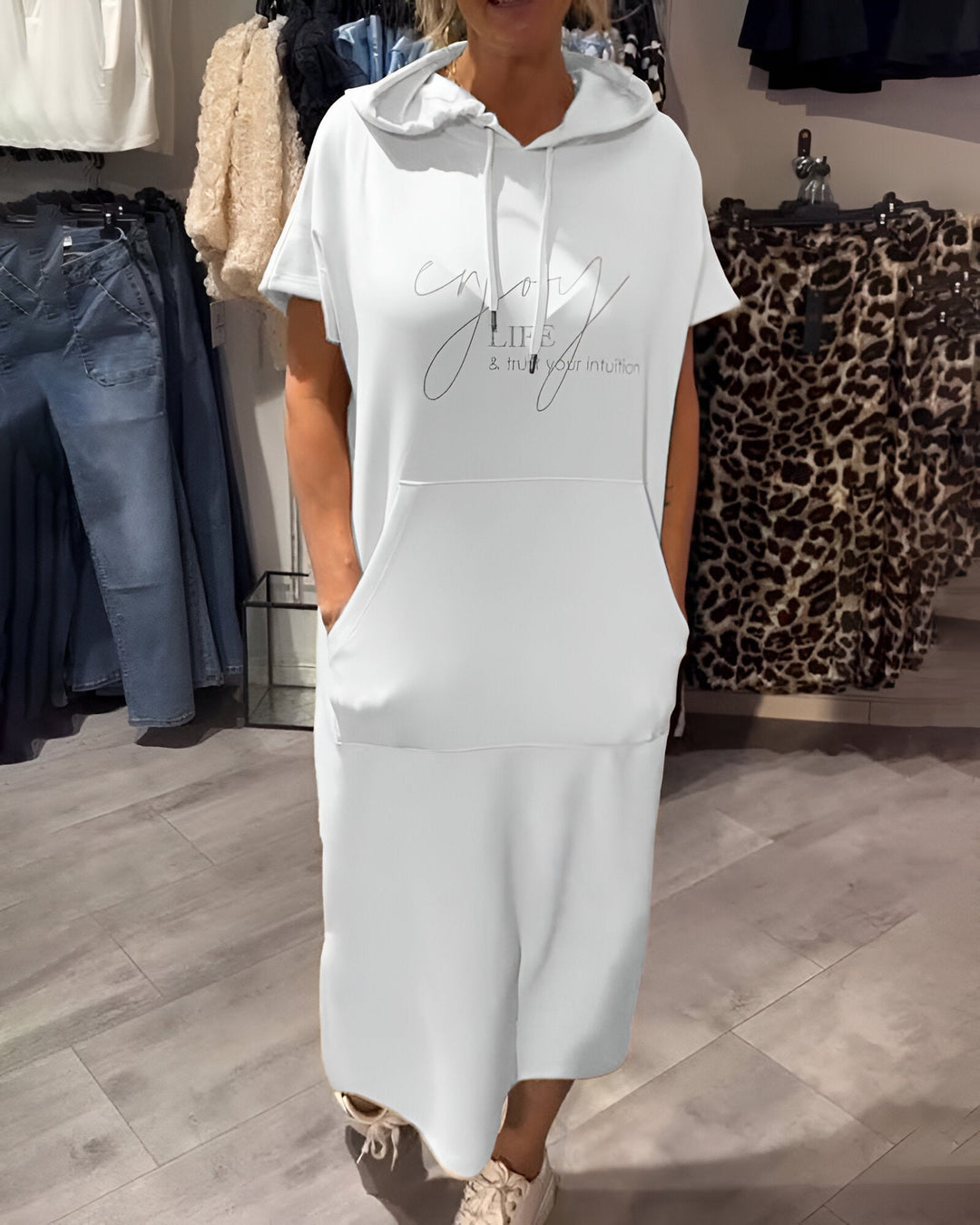 Selice | Casual Hoodie Dress