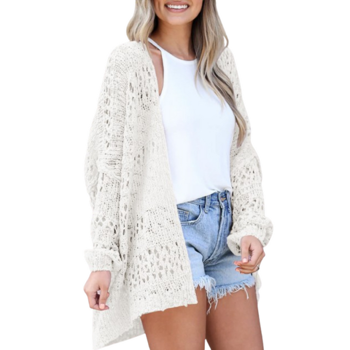 Norella | Open Knit Cardigan