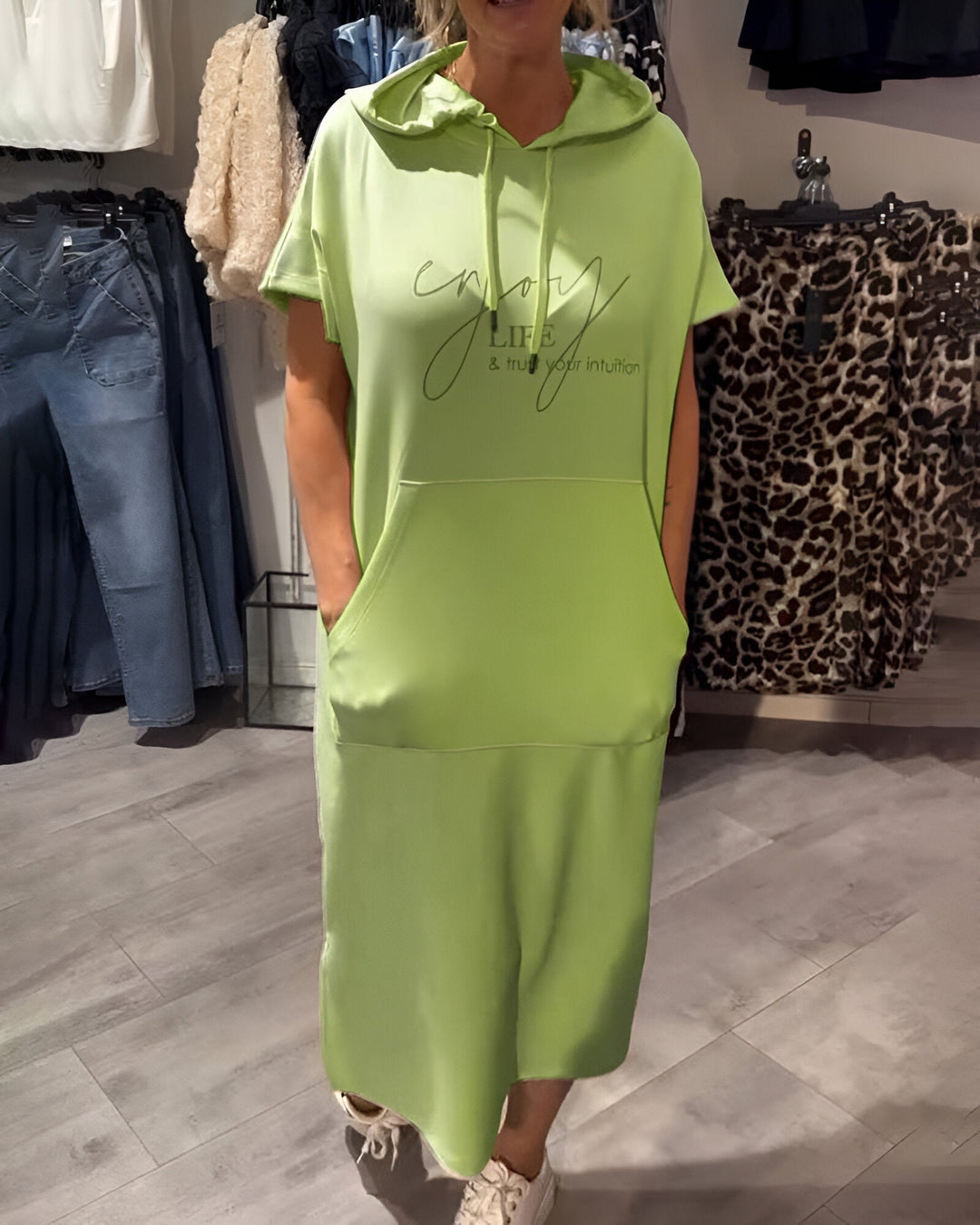 Selice | Casual Hoodie Dress