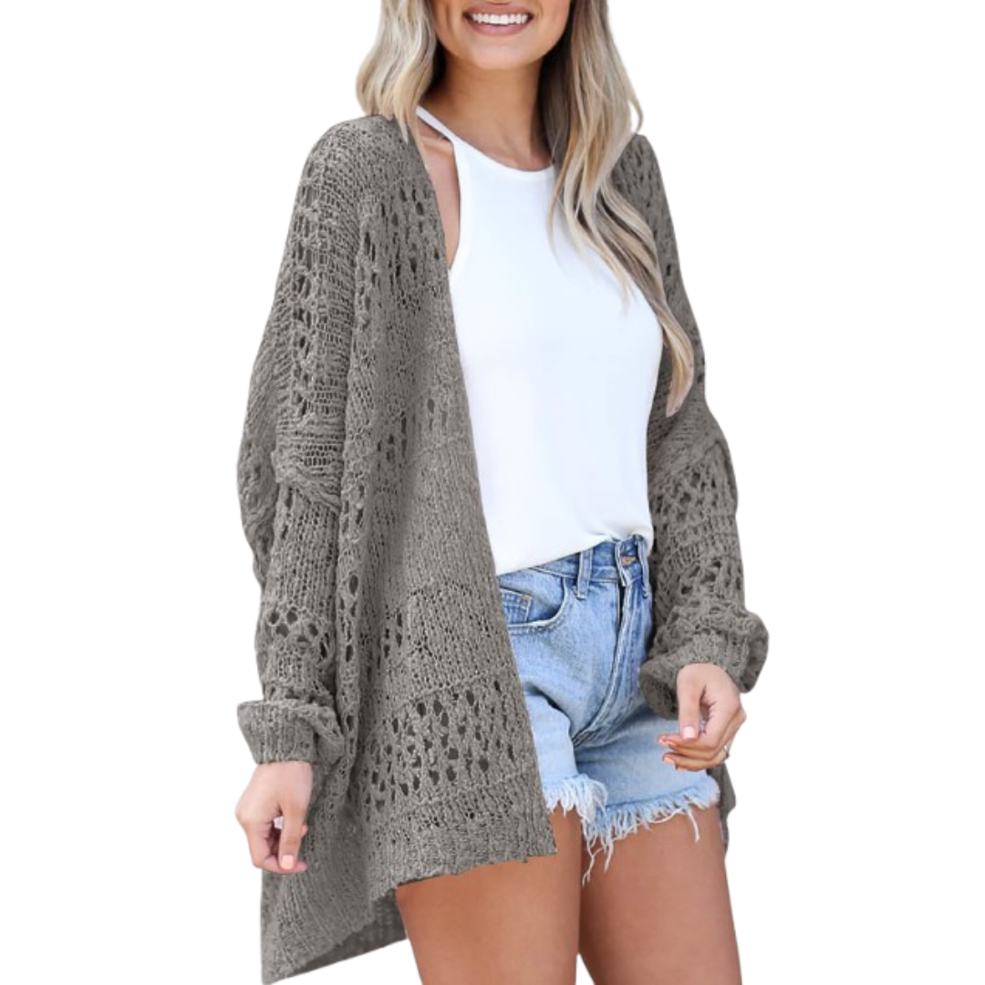 Norella | Open Knit Cardigan