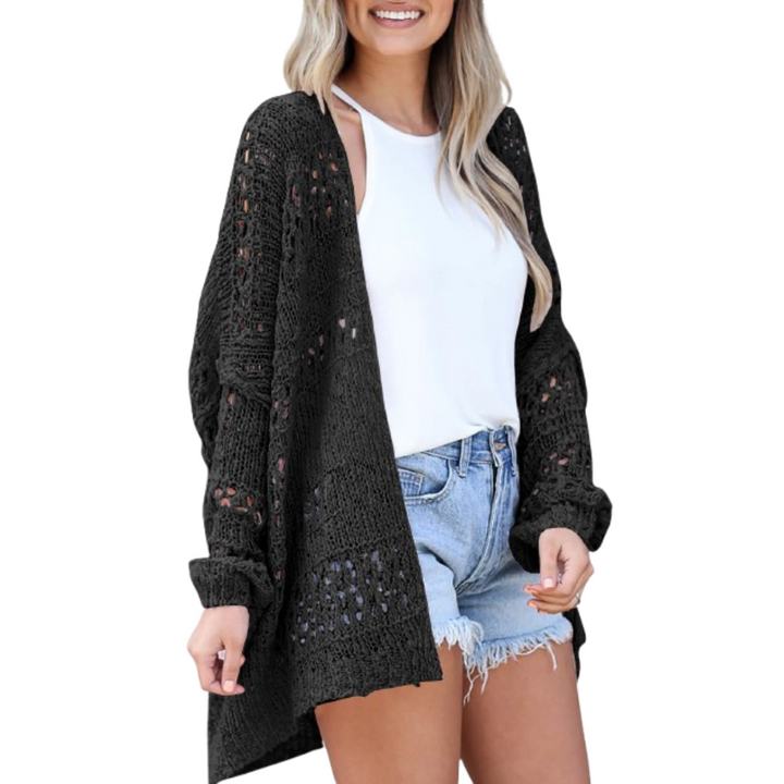 Norella | Open Knit Cardigan