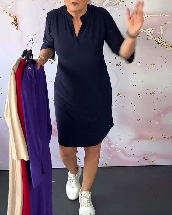 Clara | Comfy Everyday Polo Dress