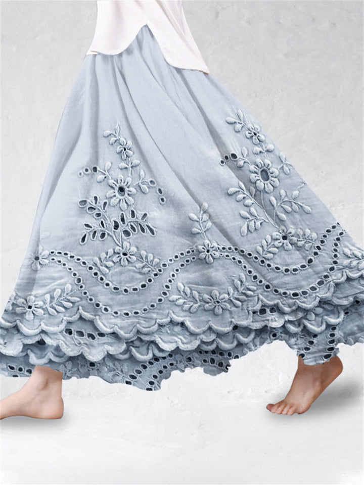 Luna™ - Boho Printed Skirt
