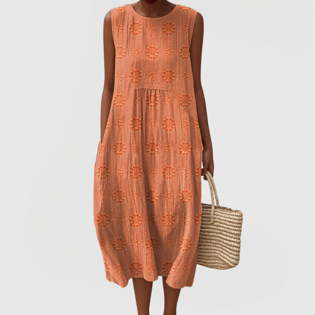 Ariel | Garden Bloom Midi Dress