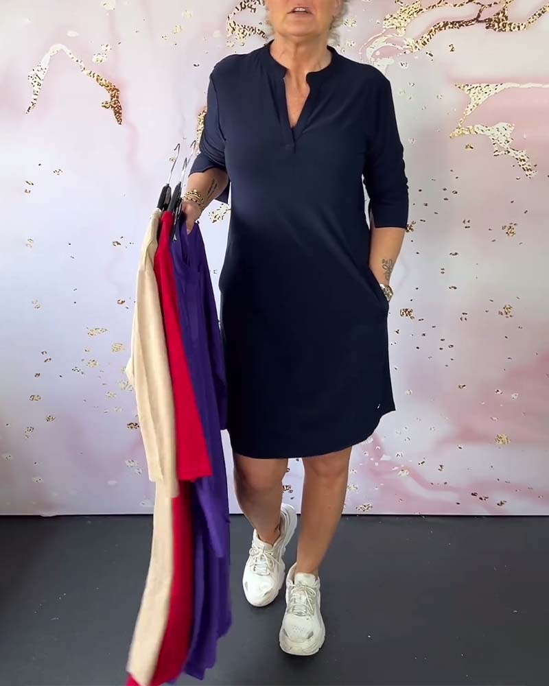 Clara | Comfy Everyday Polo Dress