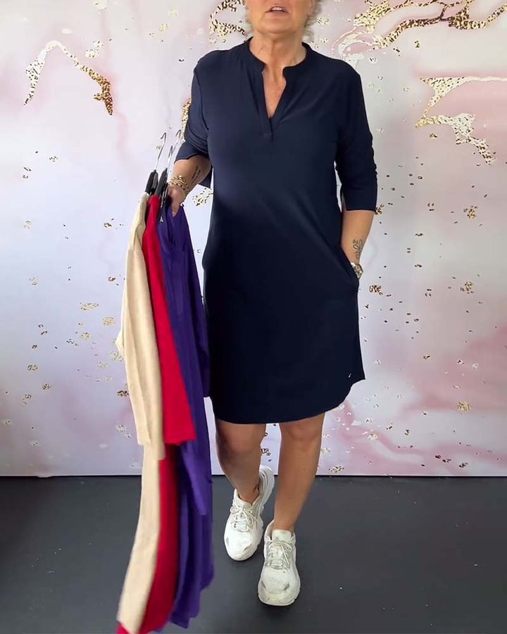 Clara | Comfy Everyday Polo Dress