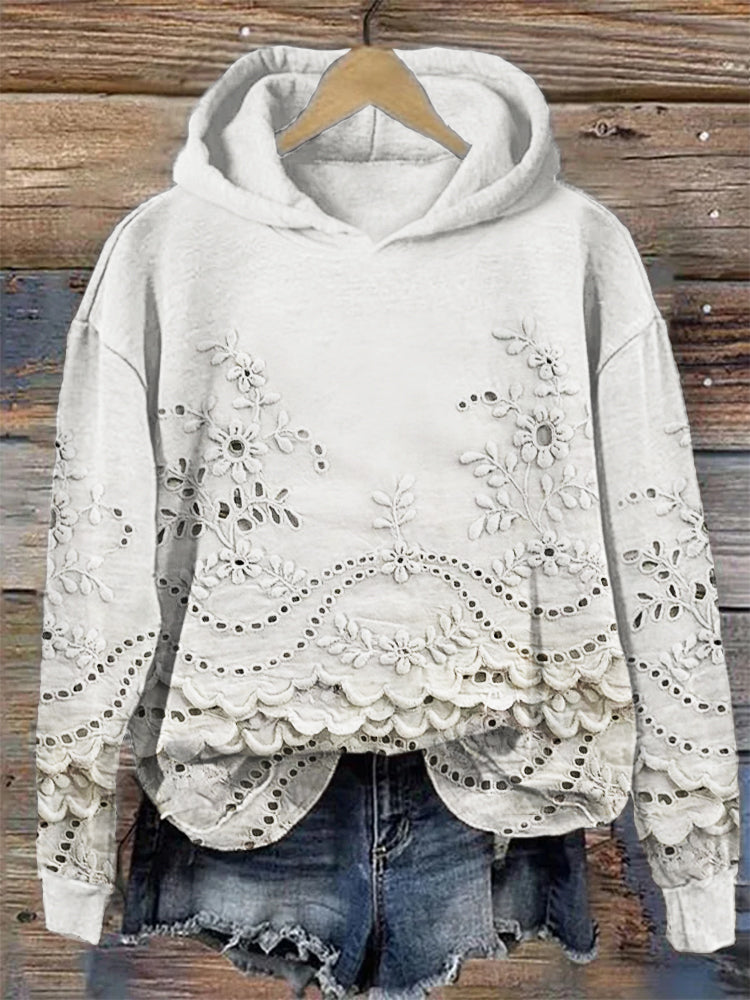 Grace™ - Vintage Printed Hoodie