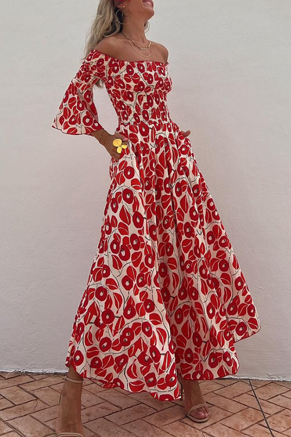Eliraa | Off-Shoulder Maxi Dress