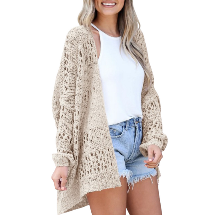 Norella | Open Knit Cardigan