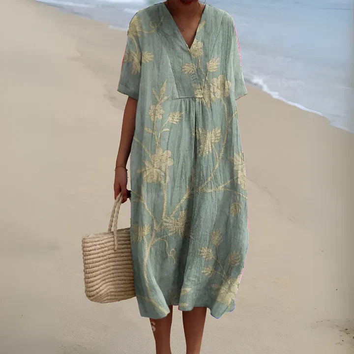 Naevia | Patterned Summer Dress