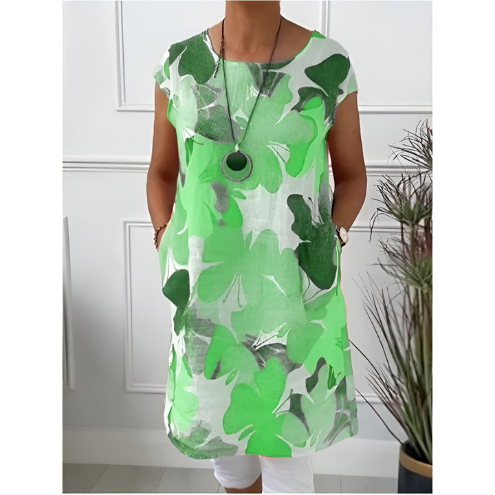 Mailin | Elegant Floral Tunic Dress