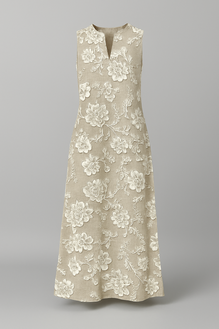 Lily™ - Lace Printed Dress