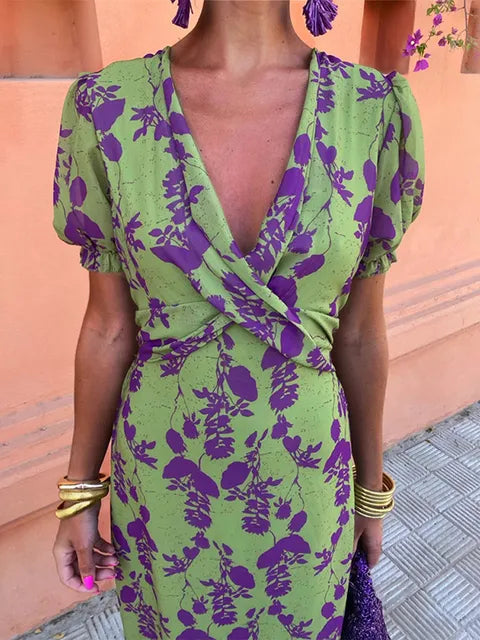 Livia | Timeless Wrap Maxi Dress