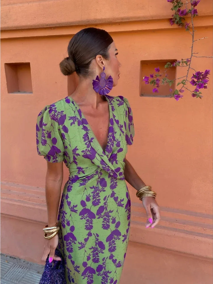 Livia | Timeless Wrap Maxi Dress