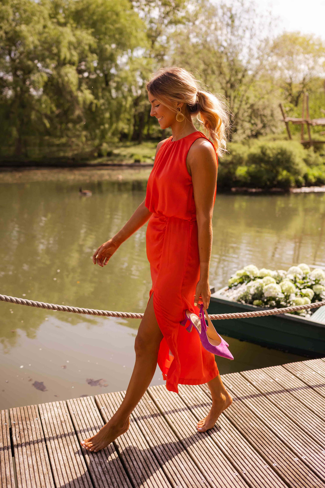 Seren | Elegant Midi Dress