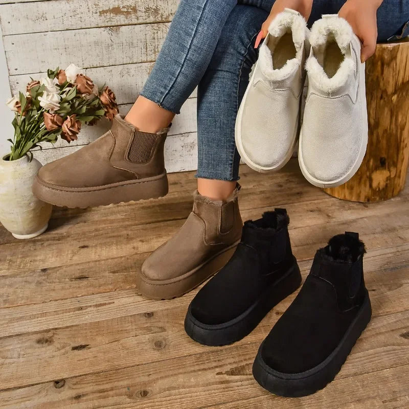 Soraya | Lined Platform Boots