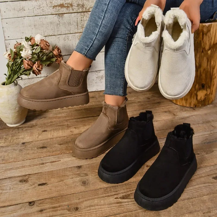 Soraya | Lined Platform Boots