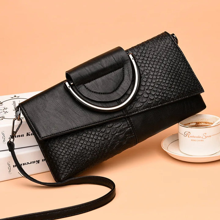 celine™ – structured black handbag