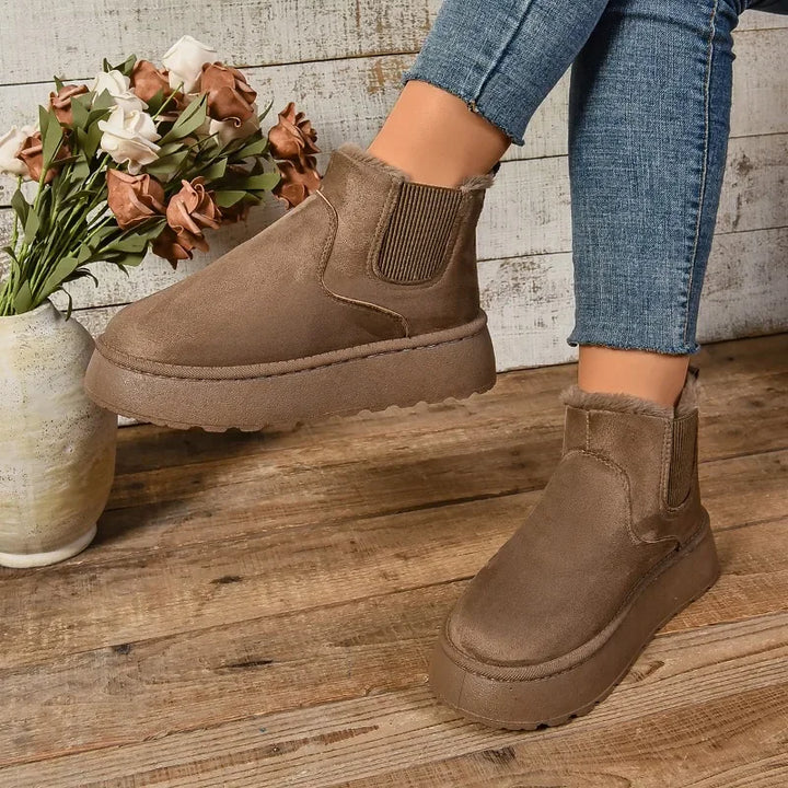 Soraya | Lined Platform Boots