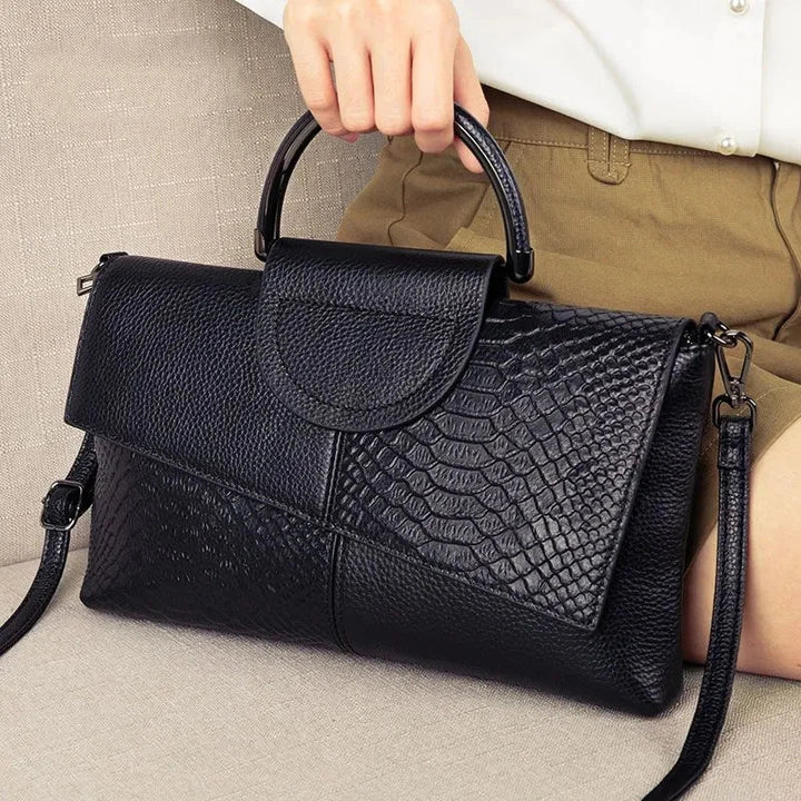 celine™ – structured black handbag