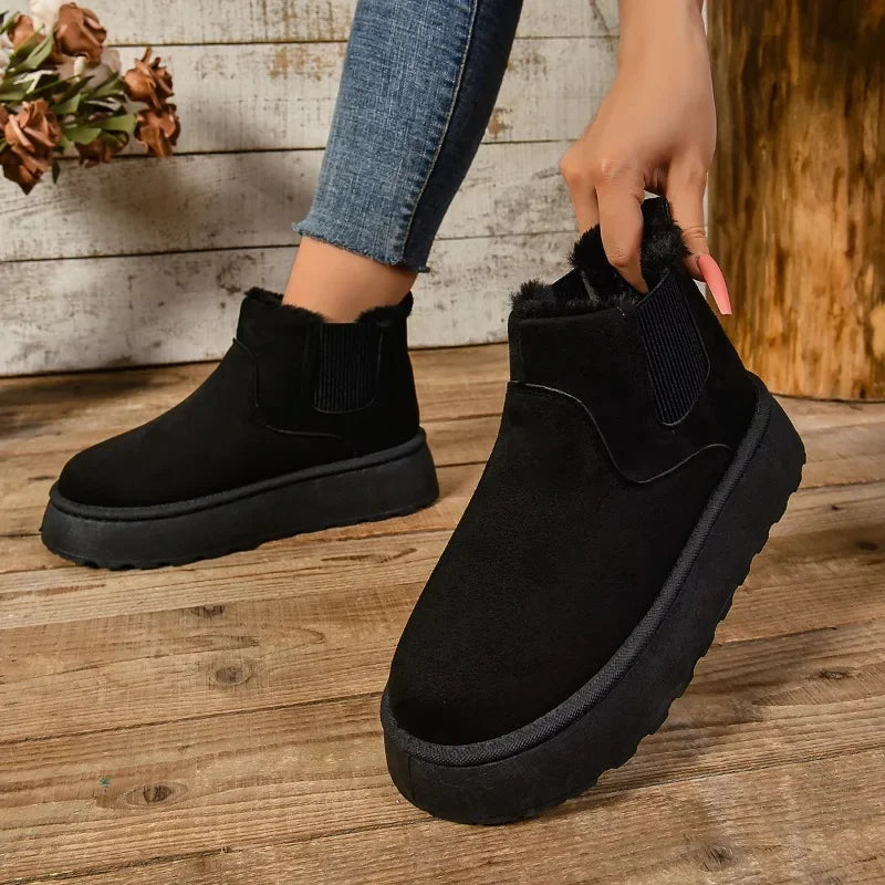 Soraya | Lined Platform Boots