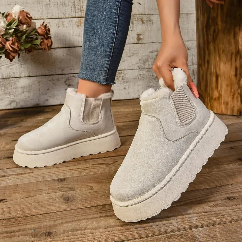 Soraya | Lined Platform Boots
