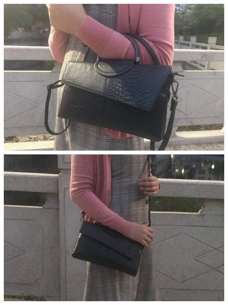 celine™ – structured black handbag