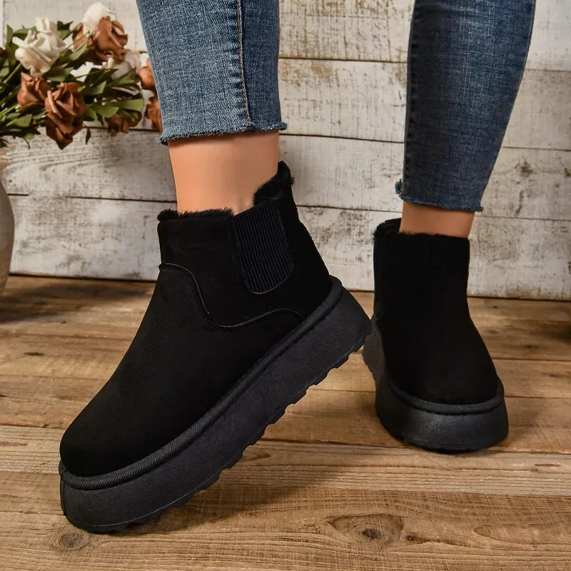 Soraya | Lined Platform Boots