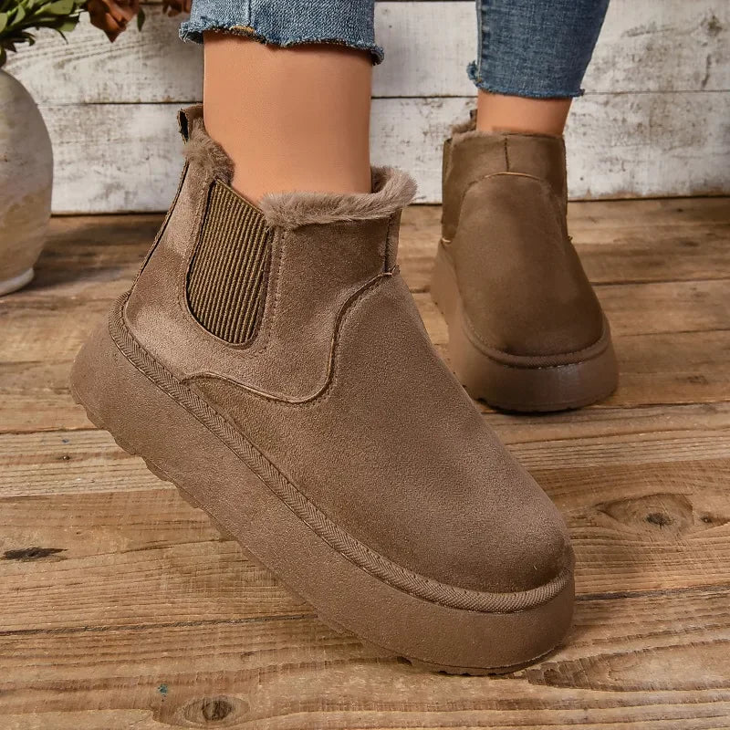 Soraya | Lined Platform Boots
