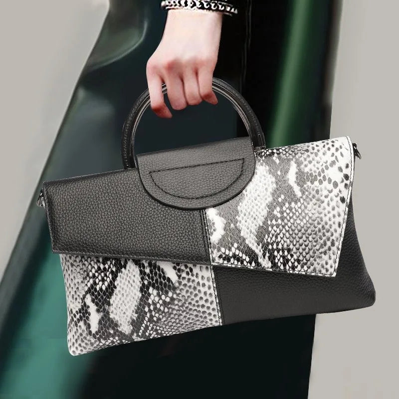 celine™ – structured black handbag