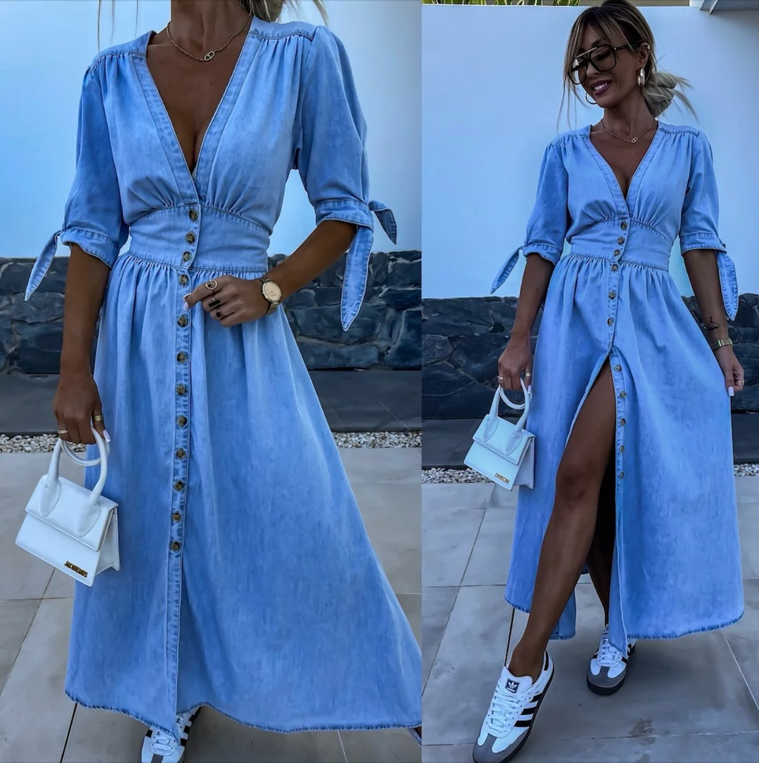 Celia | Timeless Wrap Maxi Dress