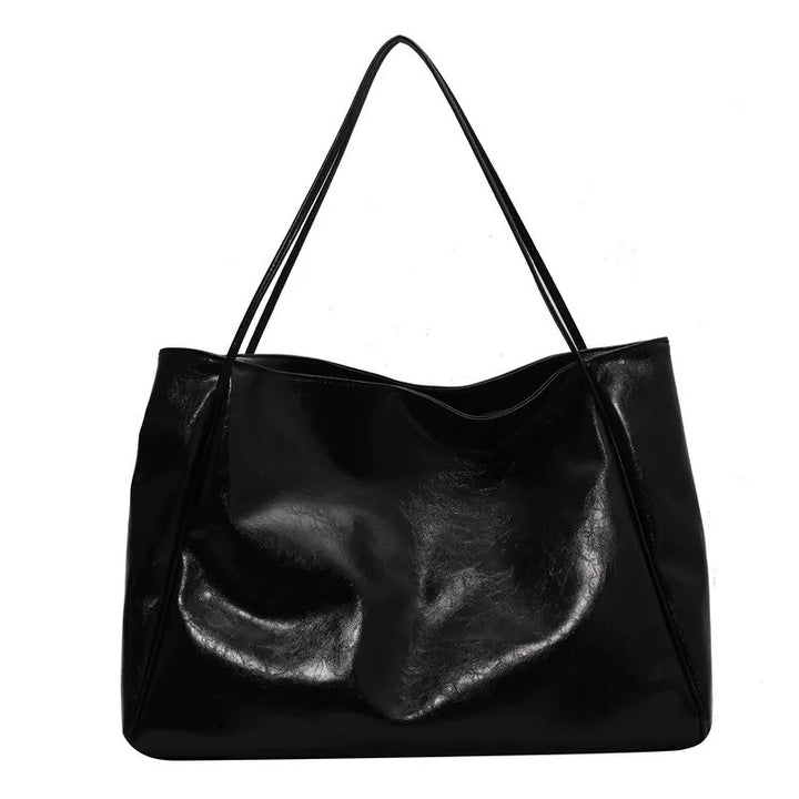 lisa™ – spacious brown tote bag